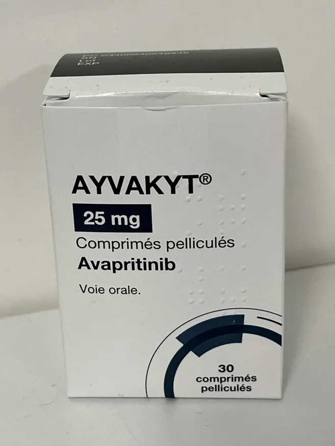 AYVAKYT 25 MG COMPRIMIDOS RECUBIERTOS CON PELICULA COMPRIMIDO RECUBIERTO CON PELÍCULA
