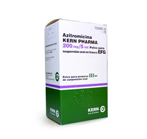 Azithromycin Kern Pharma 200 mg/5 ml powder for oral suspension EFG powder for preparation of oral suspension