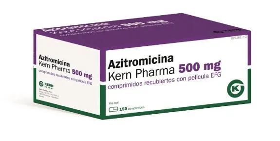 Azithromycin Kern Pharma 500 mg film-coated tablets EFG tablets, film-coated