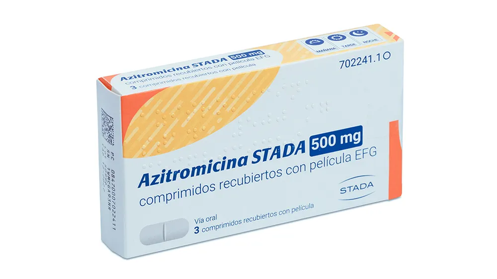 Azithromycin Stada 500 mg film-coated tablets EFG tablets, film-coated