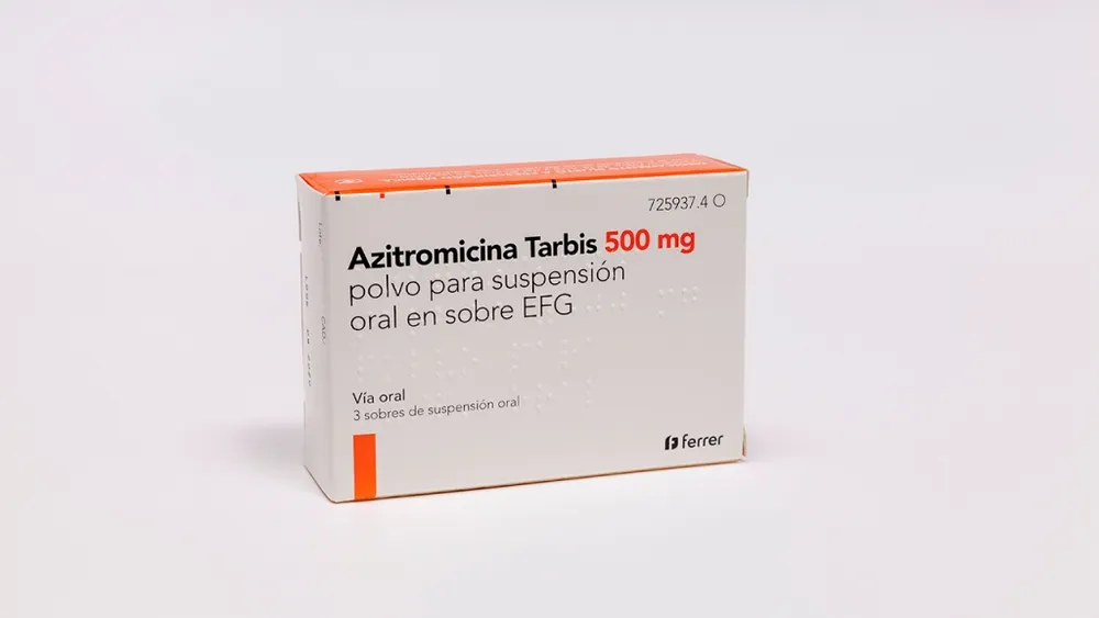 Azithromycin Tarbis 500 mg powder for oral suspension in sachet EFG powder for preparation of oral suspension