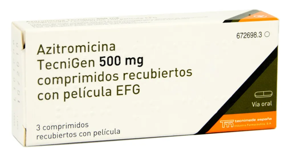 Azithromycin Tecnigen 500 mg film-coated tablets EFG tablets, film-coated