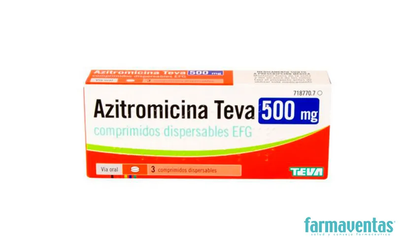 Azithromycin Teva 500 mg film-coated tablets EFG tablets, film-coated