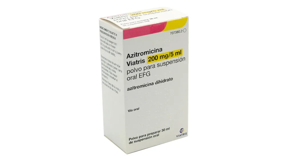 Azitromicina Viatris 200 mg/5 ml polvere per sospensione orale EFG polvere per preparazione di sospensione orale