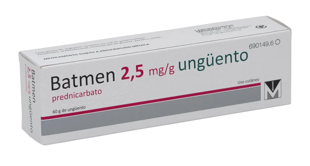 Batmen 2.5 mg/g ointment ointment