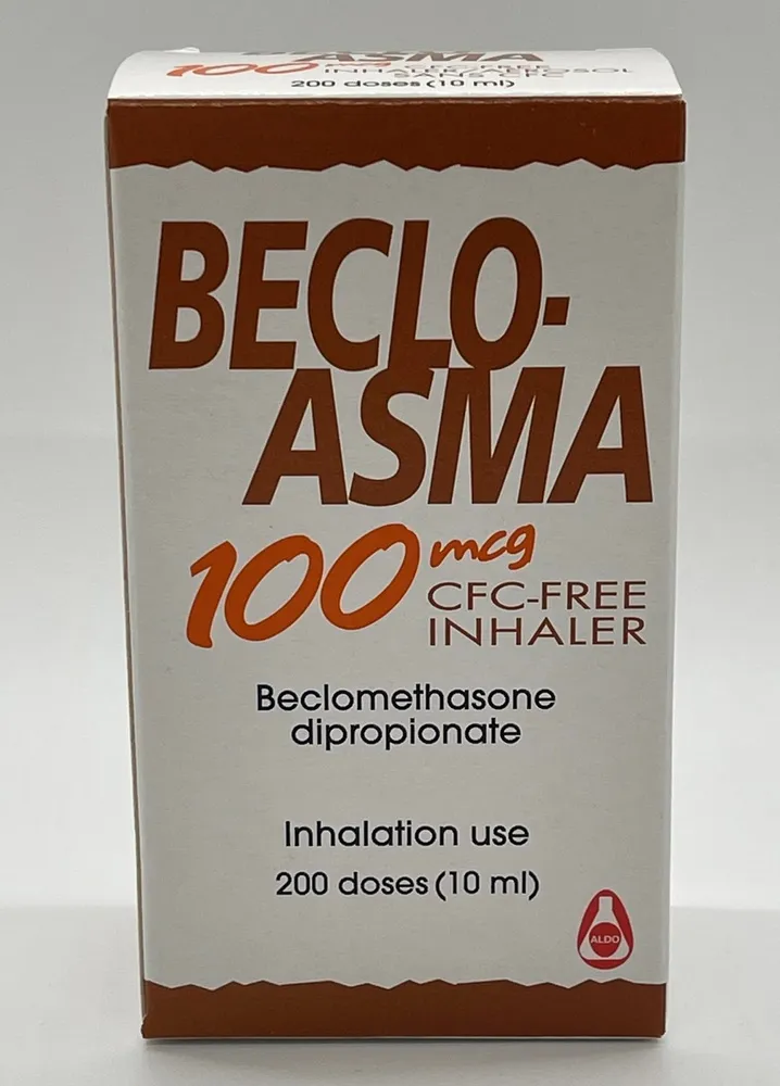Beclo-Asma 100 micrograms/dose solution for inhalation in pressurized container solution for inhalation in pressurized container