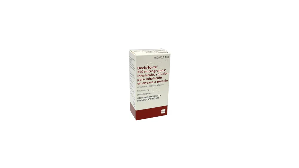 Becloforte 250 micrograms/inhalation solution for inhalation in pressurized container solution for inhalation in pressurized container