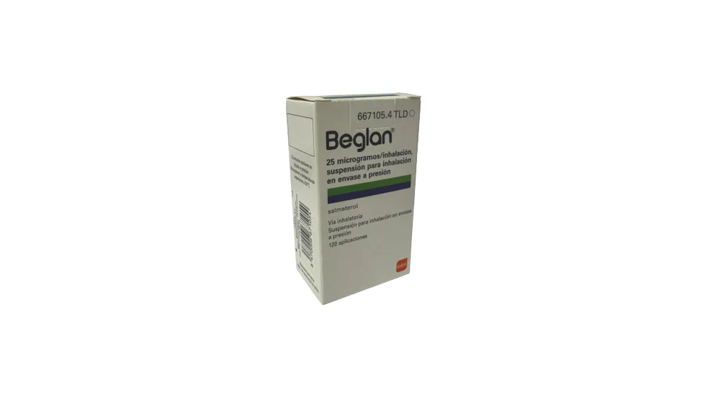 Beglan 25 microgrammi/inhalazione, sospensione per inalazione in contenitore sotto pressione sospensione, per inalazione in contenitore sotto pressione
