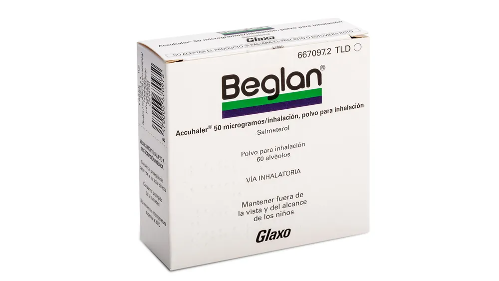 Beglan Accuhaler 50 microgrammi/inhalazione, polvere per inalazione polvere per inalazione