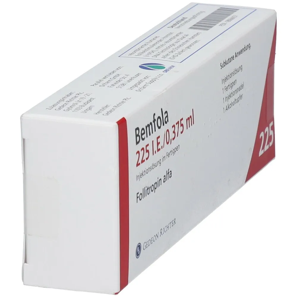Bemfola 225 UI/0,375 ml soluzione iniettabile in penna preriempita soluzione per iniezione