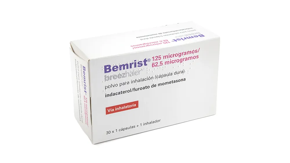Bemrist Breezhaler 125 microgrammi/62,5 microgrammi polvere per inalazione (capsula dura) polvere per inalazione, in capsule rigide