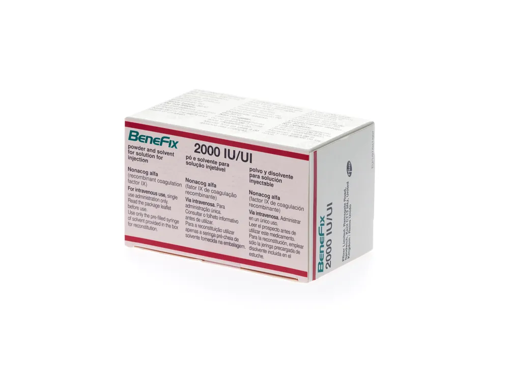 Benefix 2000 IU, powder and solvent for solution for injection powder and solvent for solution for injection