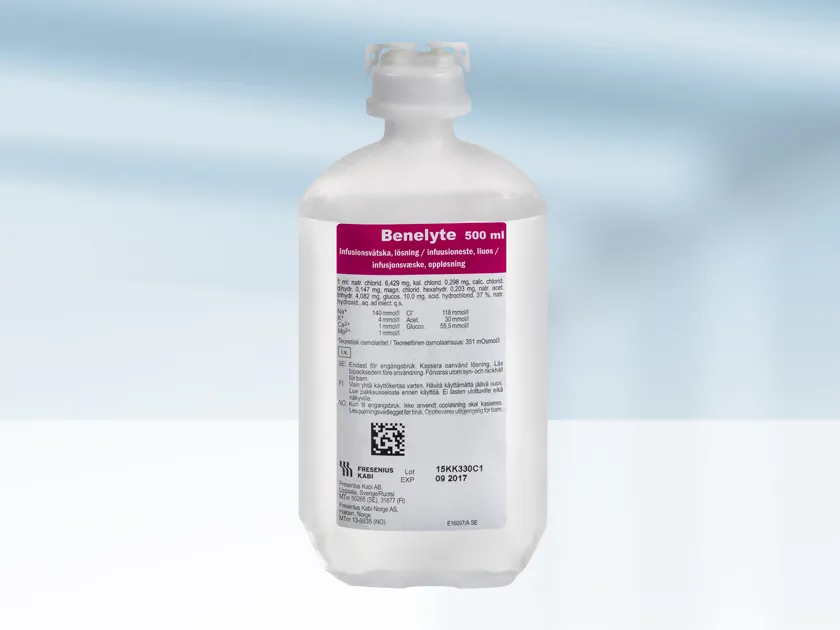 Benelyte soluzione per infusione soluzione per infusione