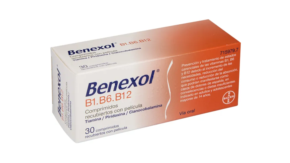 Benexol B1-B6-B12 compresse rivestite con film compresse, rivestite con film