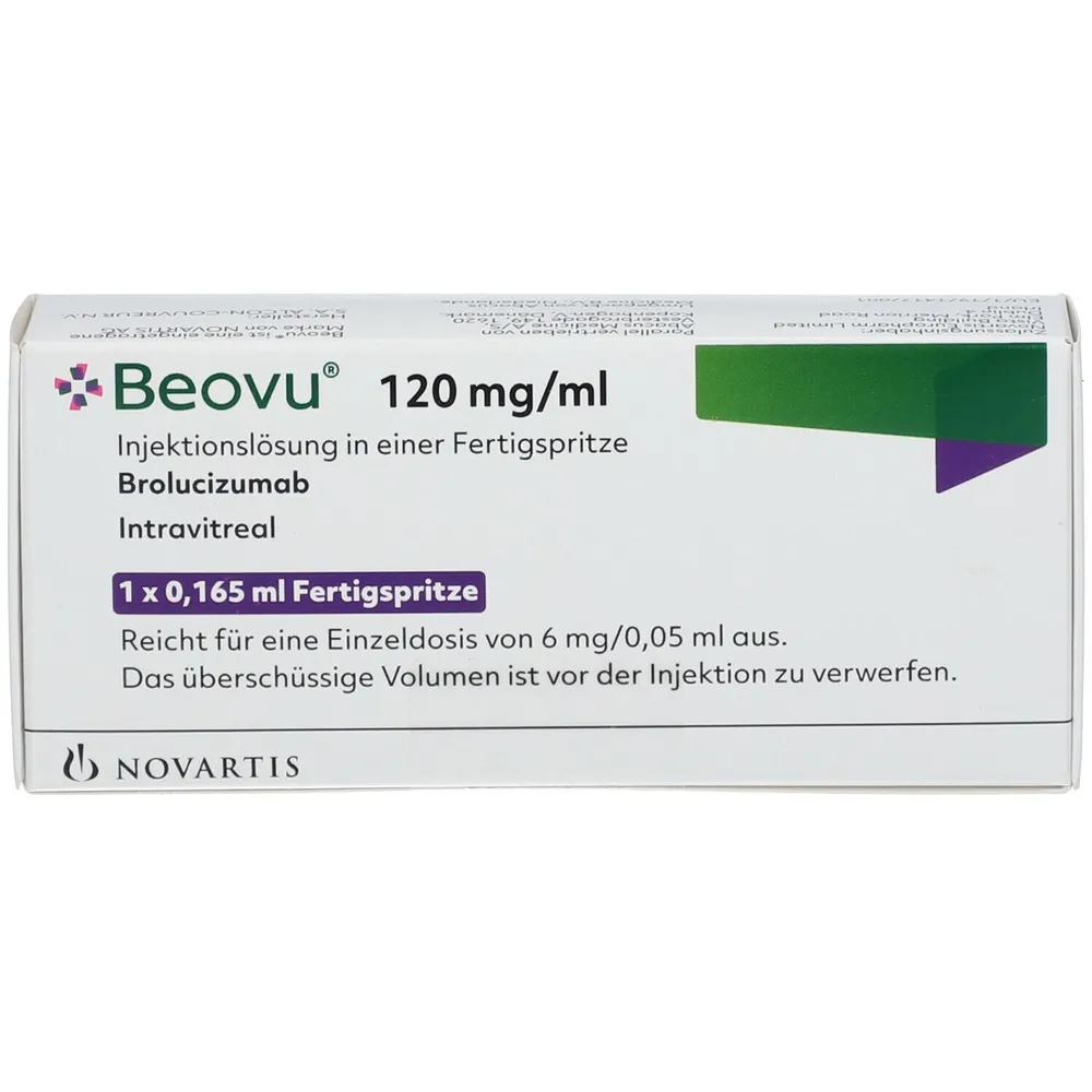 Beovu 120 mg/ml solution for injection in pre-filled syringe solution for injection in a pre-filled syringe