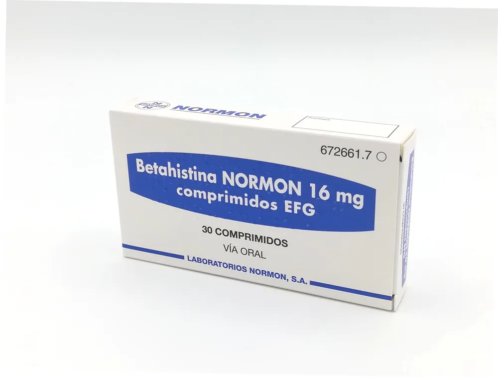 Betahistine Normon 16 mg tablets EFG tablets