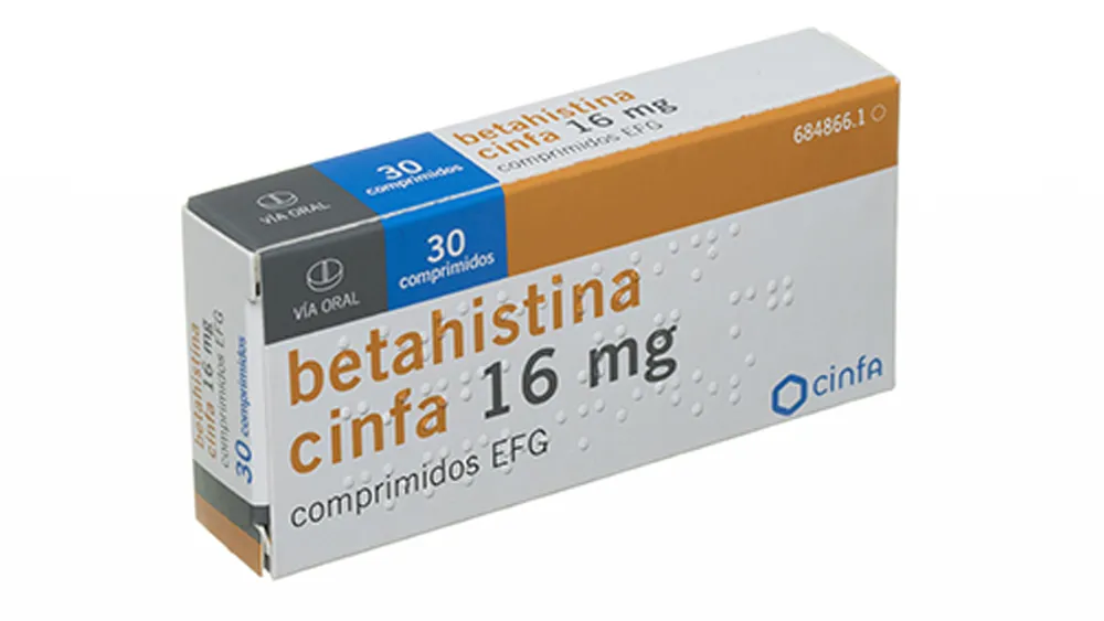 Betahistidine Qualigen 16 mg tablets EFG tablets