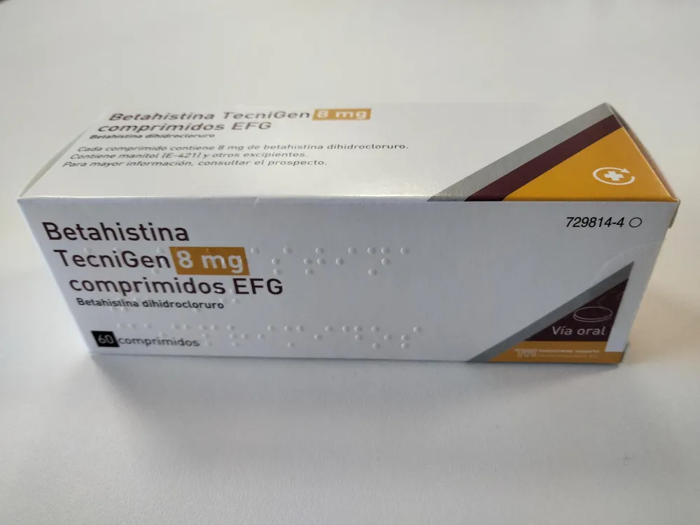 Betahistina Tecnigen 8 mg compresse EFG compresse