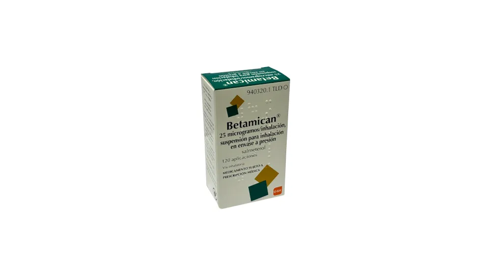 Betamican 25 microgram/inhalation suspension for inhalation in pressurized container suspension for inhalation in pressurized container