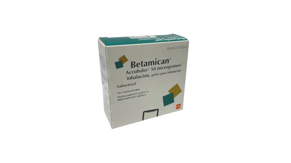 Betamican Accuhaler 50 microgrammi/inhalazione polvere per inalazione polvere per inalazione