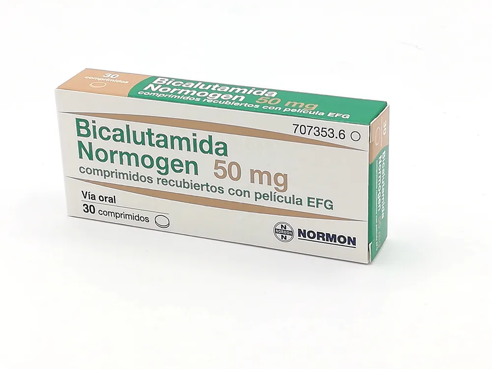 Bicalutamide Normogen 50 mg film-coated tablets EFG tablets, film-coated