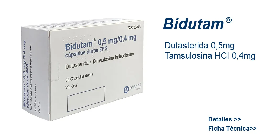 Bidutam 0.5 mg/0.4 mg hard capsules EFG capsules, hard