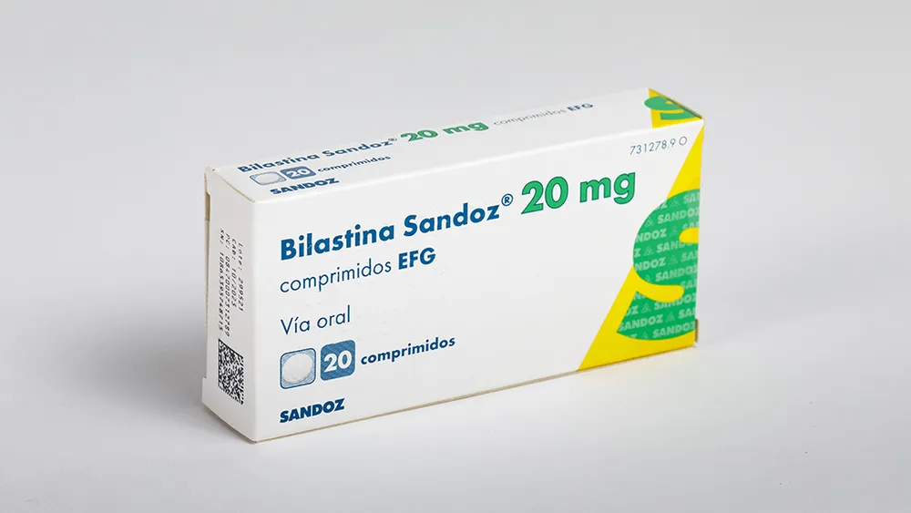 Bilastina Sandoz 20 mg compresse EFG compresse