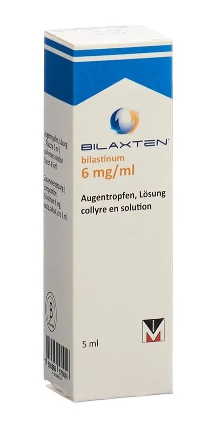 Bilaxten 6 mg/ml eye drops solution solution, ophthalmic