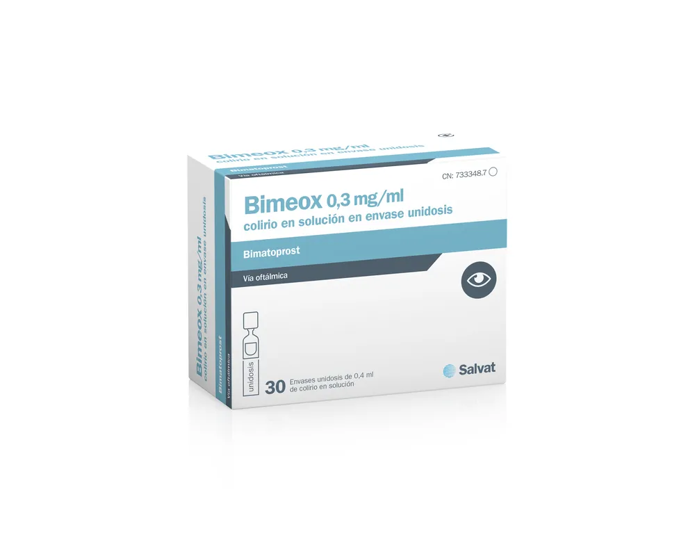 Bimeox 0.3 mg/ml eye drops solution in single-dose container solution, ophthalmic in single-dose container
