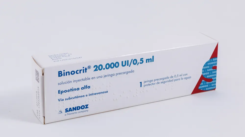 BINOCRIT 20.000 UI/0,5 ml SOLUCION INYECTABLE EN UNA JERINGA PRECARGADA SOLUCIÓN INYECTABLE EN JERINGA PRECARGADA
