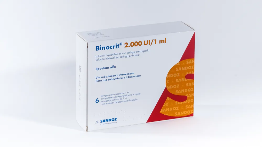 Binocrit 2000 UI/1 ml soluzione iniettabile in una siringa preriempita soluzione per iniezione in siringa preriempita