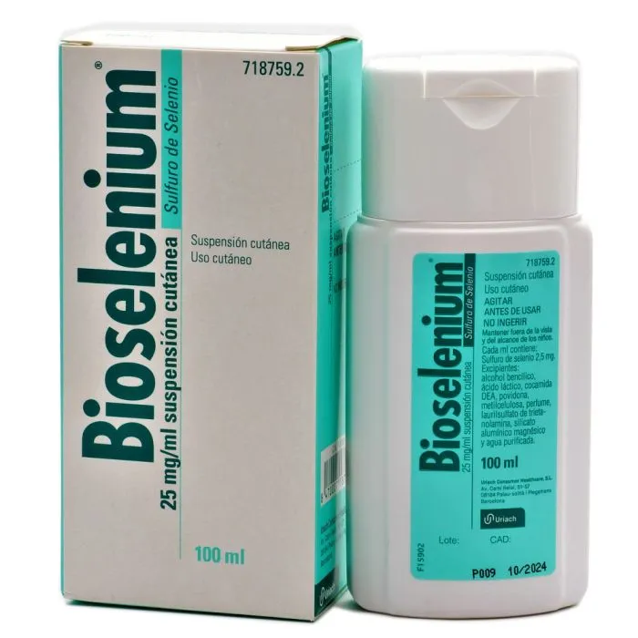BioSelenium 25 mg/ml sospensione cutanea sospensione, cutanea