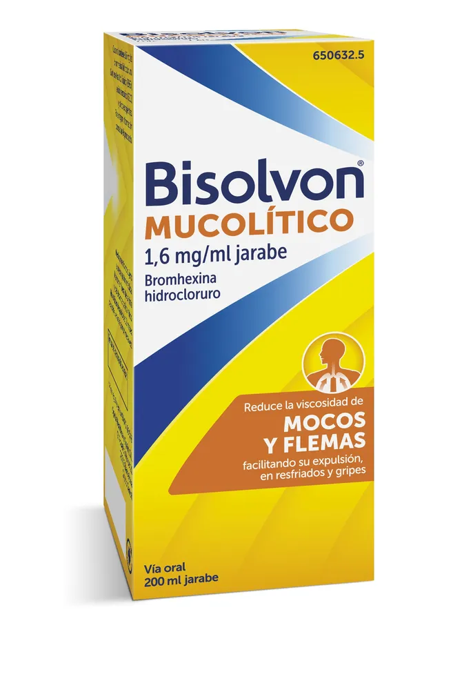 Bisolvon mucolytic 1.6 mg/ml syrup syrup