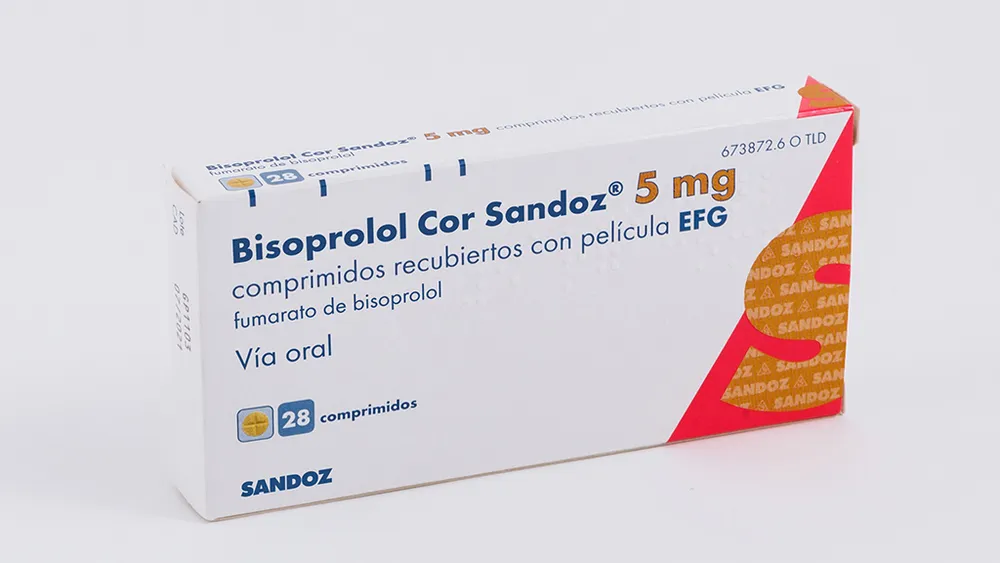 Bisoprololo Cor Sandoz 5 mg compresse rivestite con film EFG compresse, rivestite con film