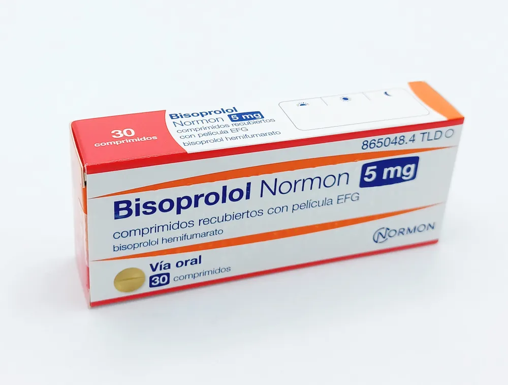 Bisoprolol Normon 5 mg film-coated tablets EFG tablets, film-coated