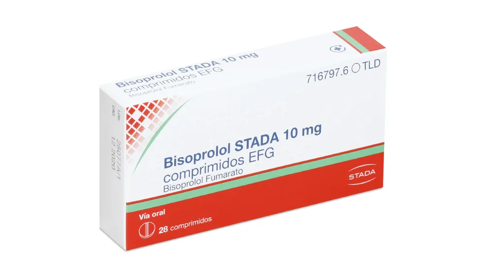 Bisoprolol STADA 10 mg tablets EFG tablets