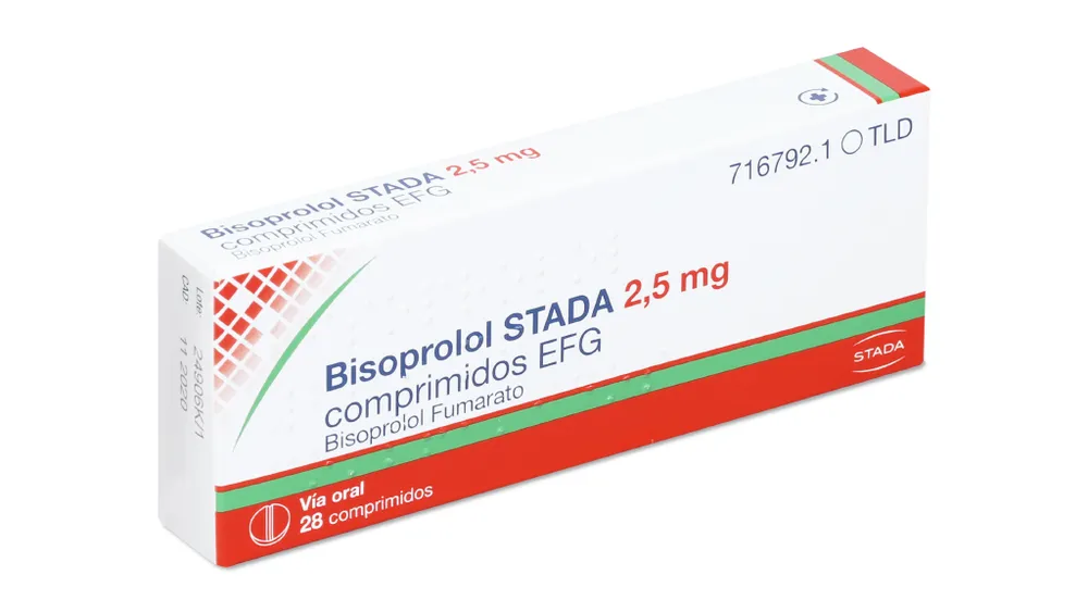 Bisoprololo Stada 2,5 mg compresse EFG compresse
