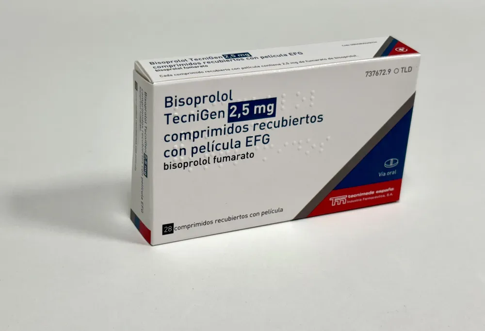 Bisoprololo Tecnigen 2,5 mg compresse rivestite con film EFG compresse, rivestite con film
