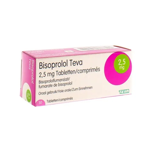 Bisoprololo Teva-Ratiopharm 2,5 mg compresse EFG compresse