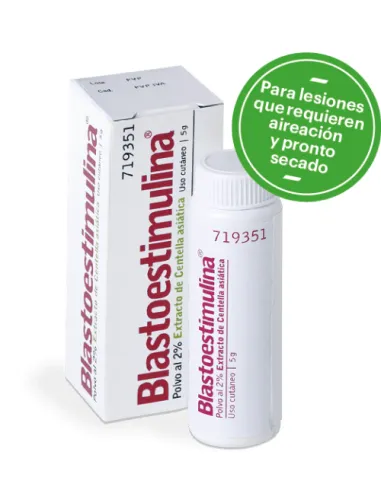 Blastoestimulina 20 mg/g cutaneous powder powder, cutaneous