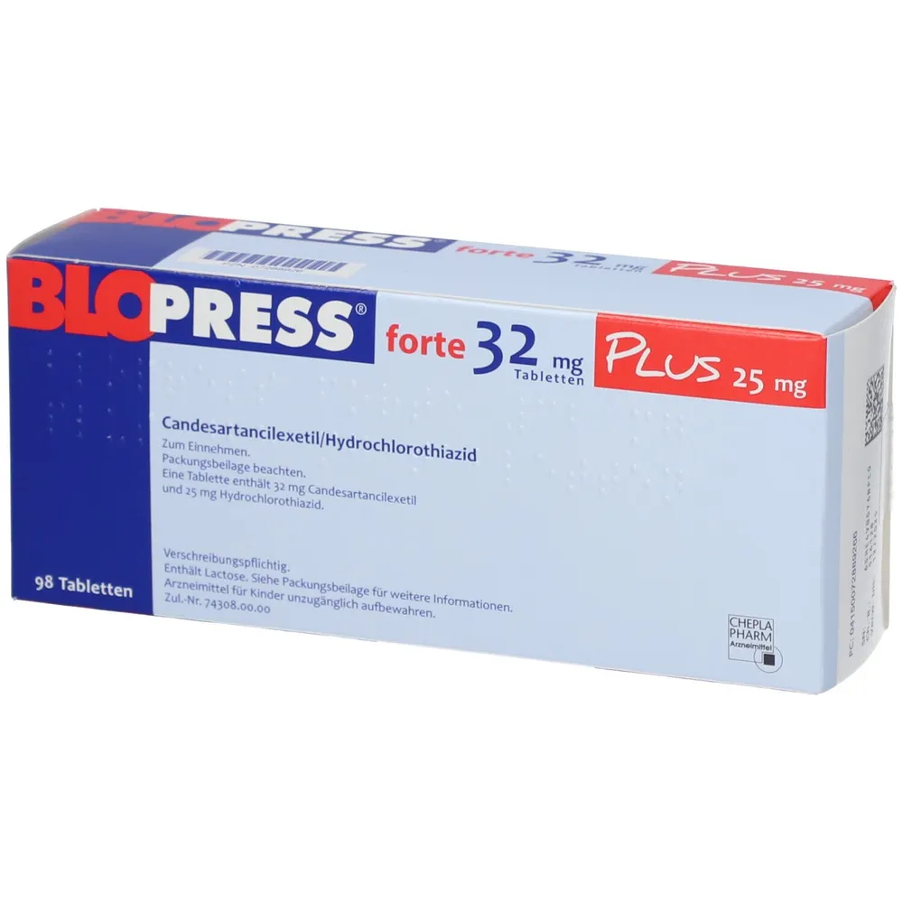 Blopress Forte 32 mg/25 mg tablets tablets