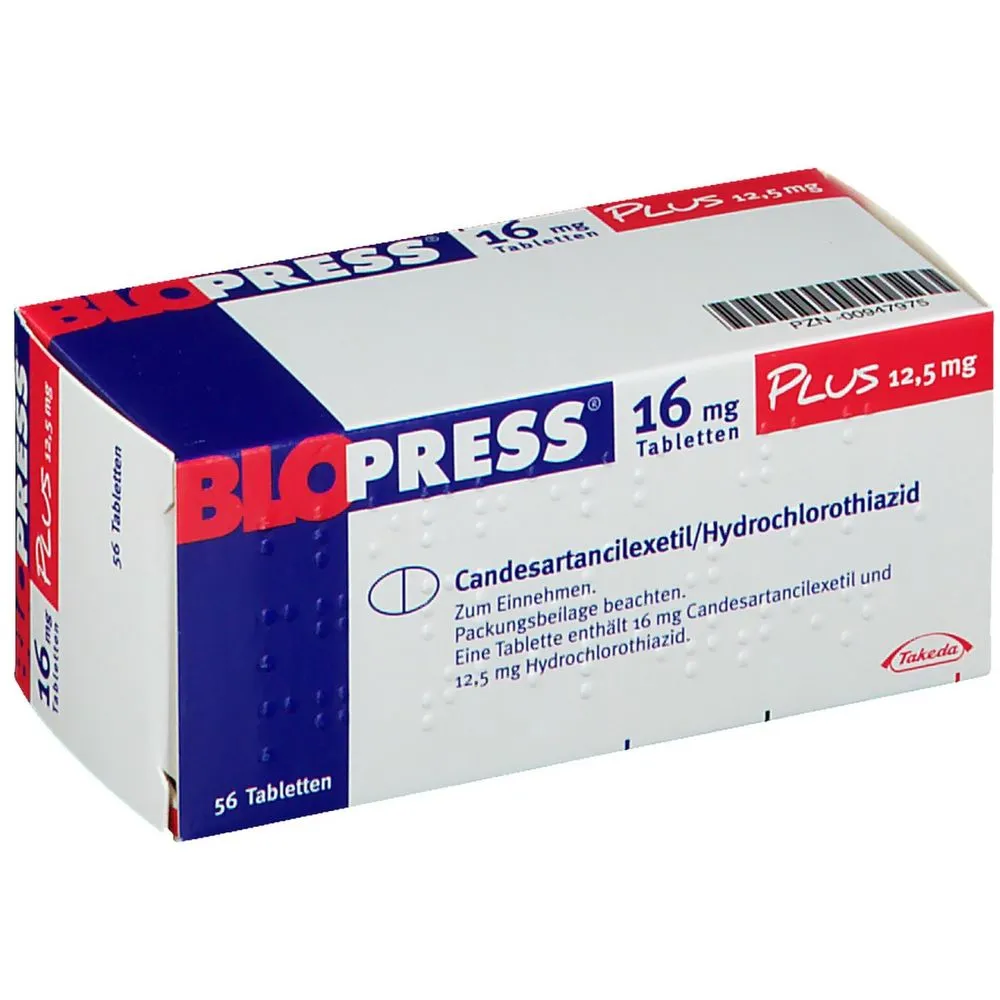 Blopress Plus 16/12.5 mg tablets tablets