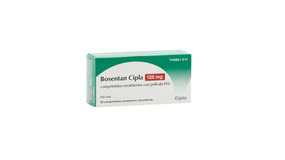 Bosentan Cipla 125 mg compresse rivestite con film EFG compresse, rivestite con film
