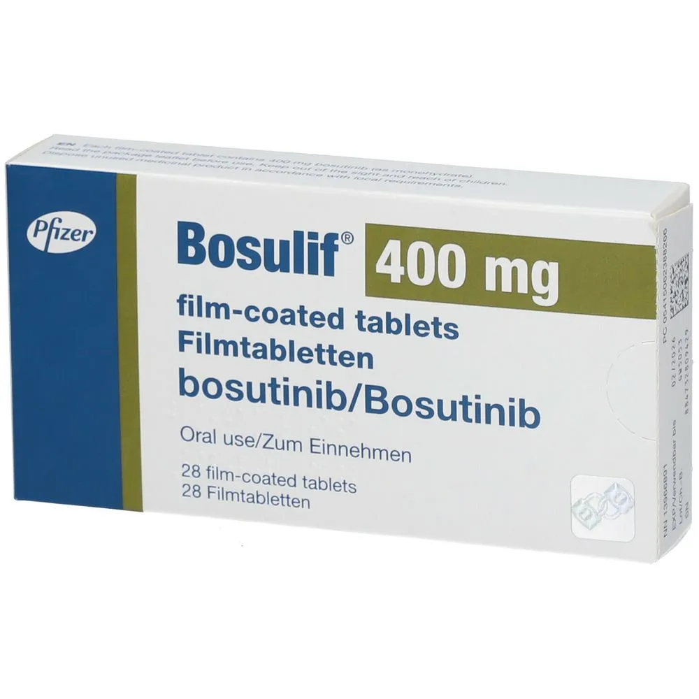 Bosulif 400 mg compresse rivestite con film compresse, rivestite con film