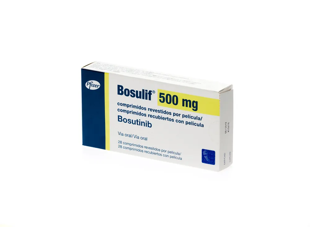 Bosulif 500 mg film-coated tablets tablets, film-coated