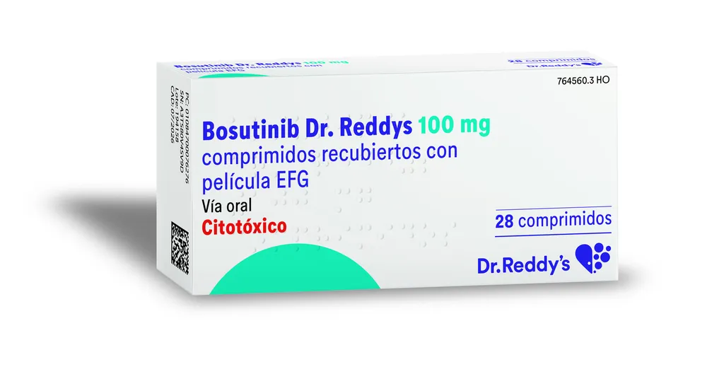 Bosutinib Dr. Reddys 100 mg compresse rivestite con film EFG compresse, rivestite con film