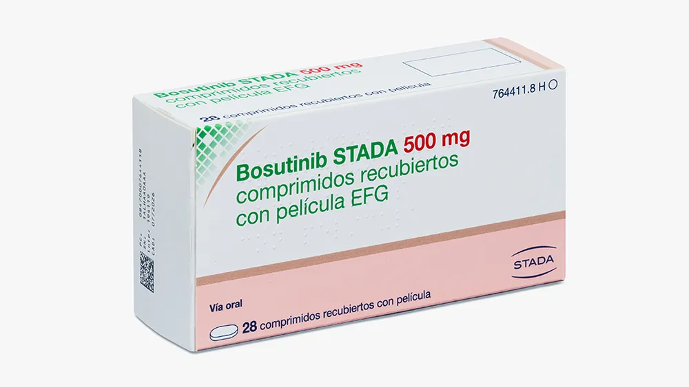 Bosutinib Stada 500 mg compresse rivestite con film EFG compresse, rivestite con film