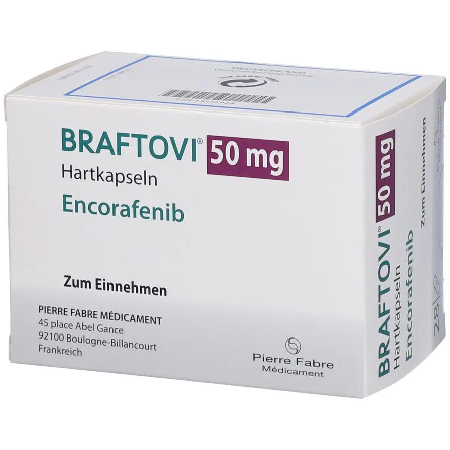 Braftovi 50 mg hard capsules capsules, hard