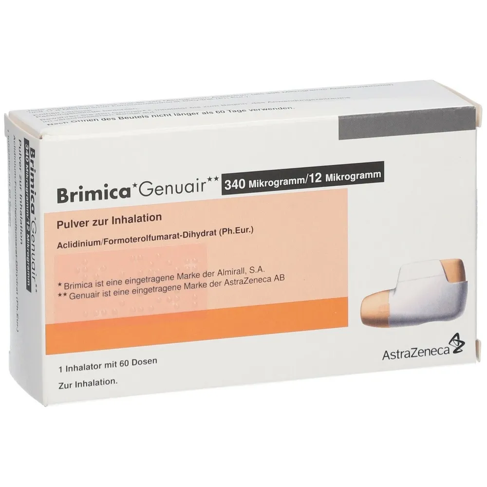 Brimica Genuair 340/12 micrograms powder for inhalation powder for inhalation