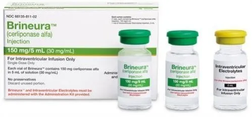 Brineura 150 mg solution for infusion solution for infusion